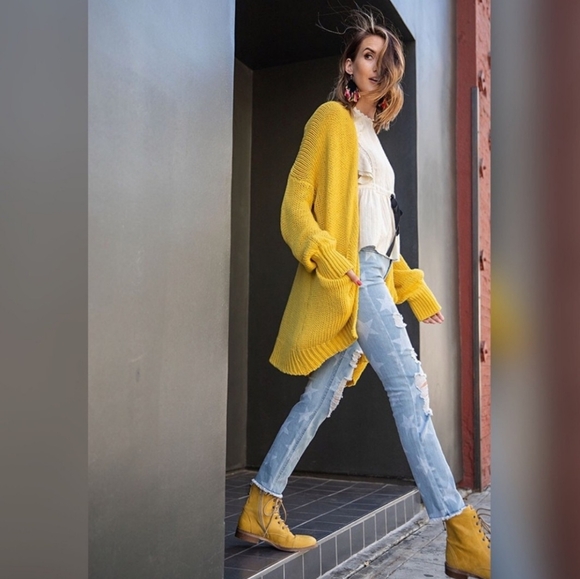 Distressed Stars faded fray hem denim jeans - Picture 7 of 16